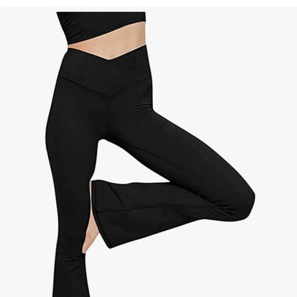 Black Women's Flare Pants